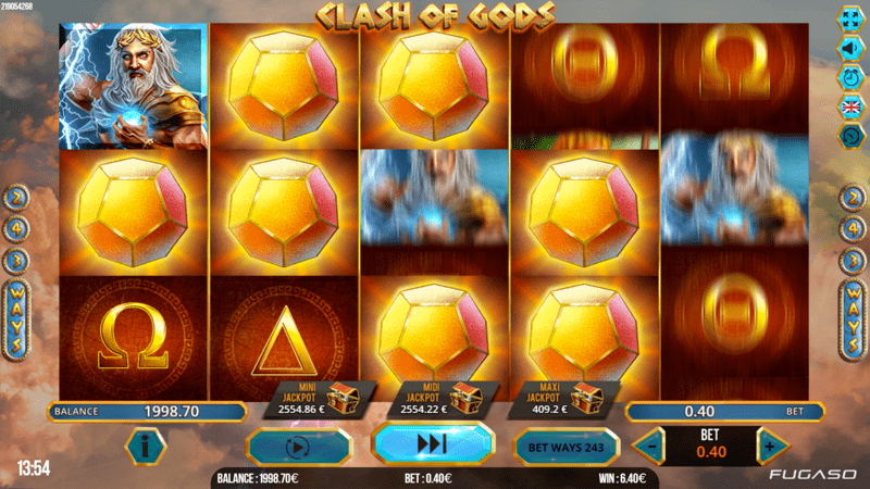 Clash of Gods Mystery respins